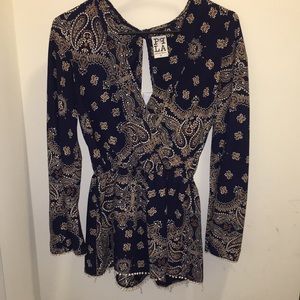 Ppla Belle Sleeve Romper